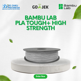 Original Bambulab PLA Tough PLUS High Strength Durable 3D Filament AMS Compatible with RFID
